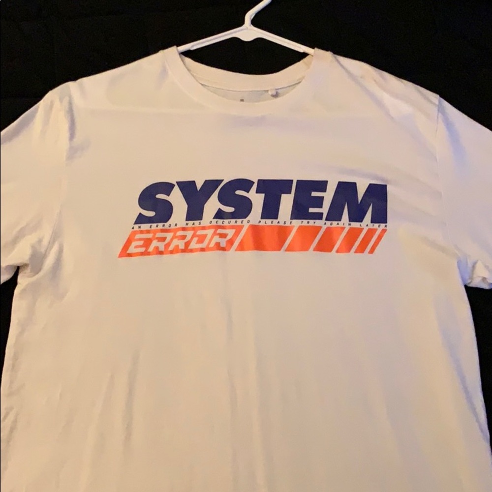 SYSTEM ERROR White Top